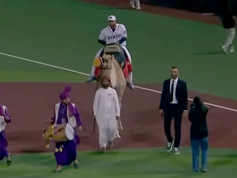 Upstart Baseball League Has Pitchers Riding In From The Bullpen On Camels