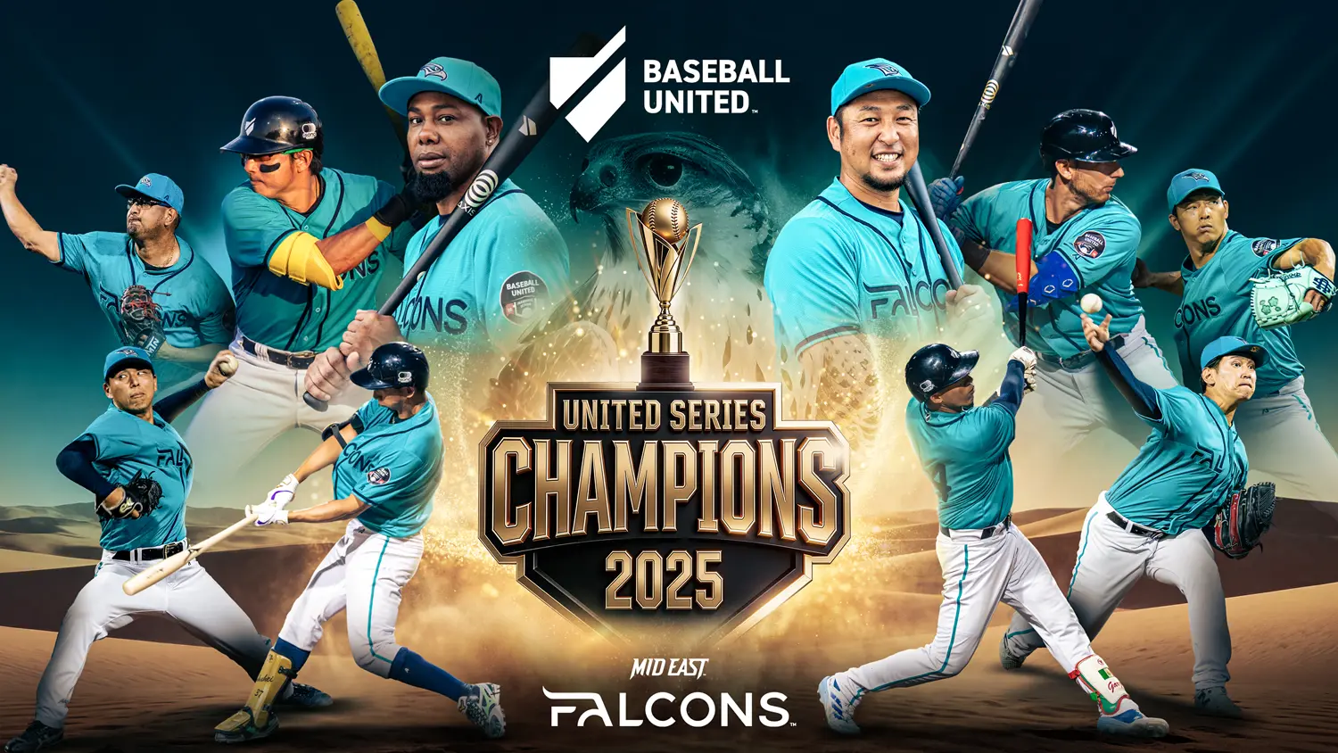 The Mid East Falcons Win The Inaugural United Series Championship In Dubai